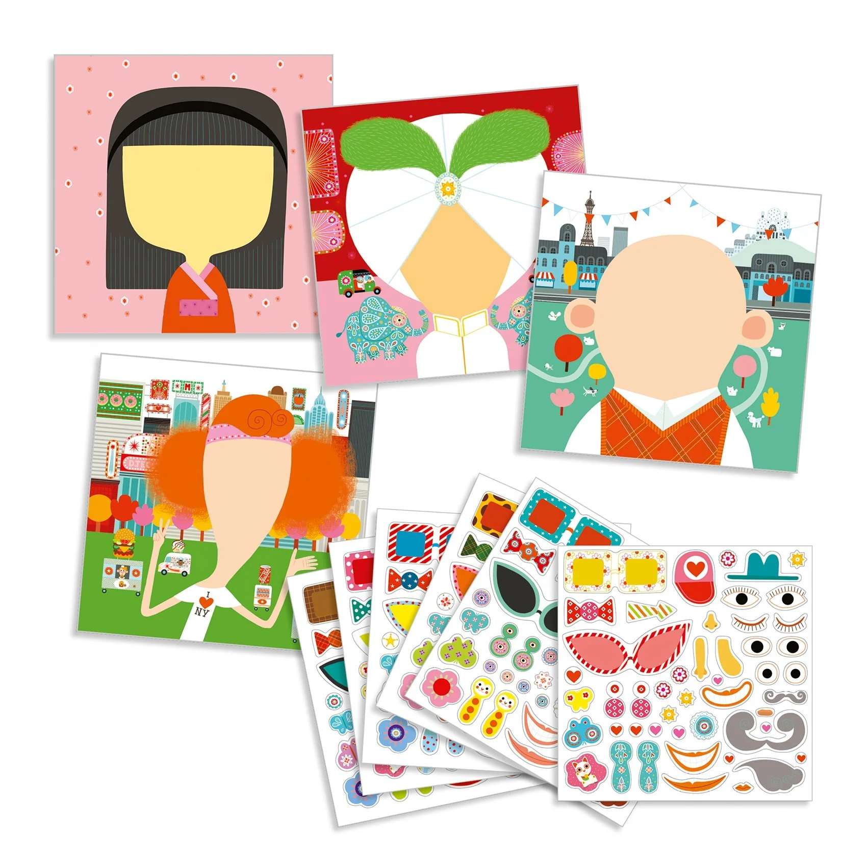 Knutselset met stickers - Allemaal Anders - Image 3