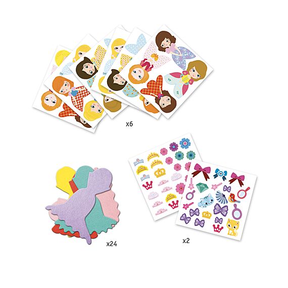 Knutselen met stickers - Ik Hou Van Prinsessen - Image 2