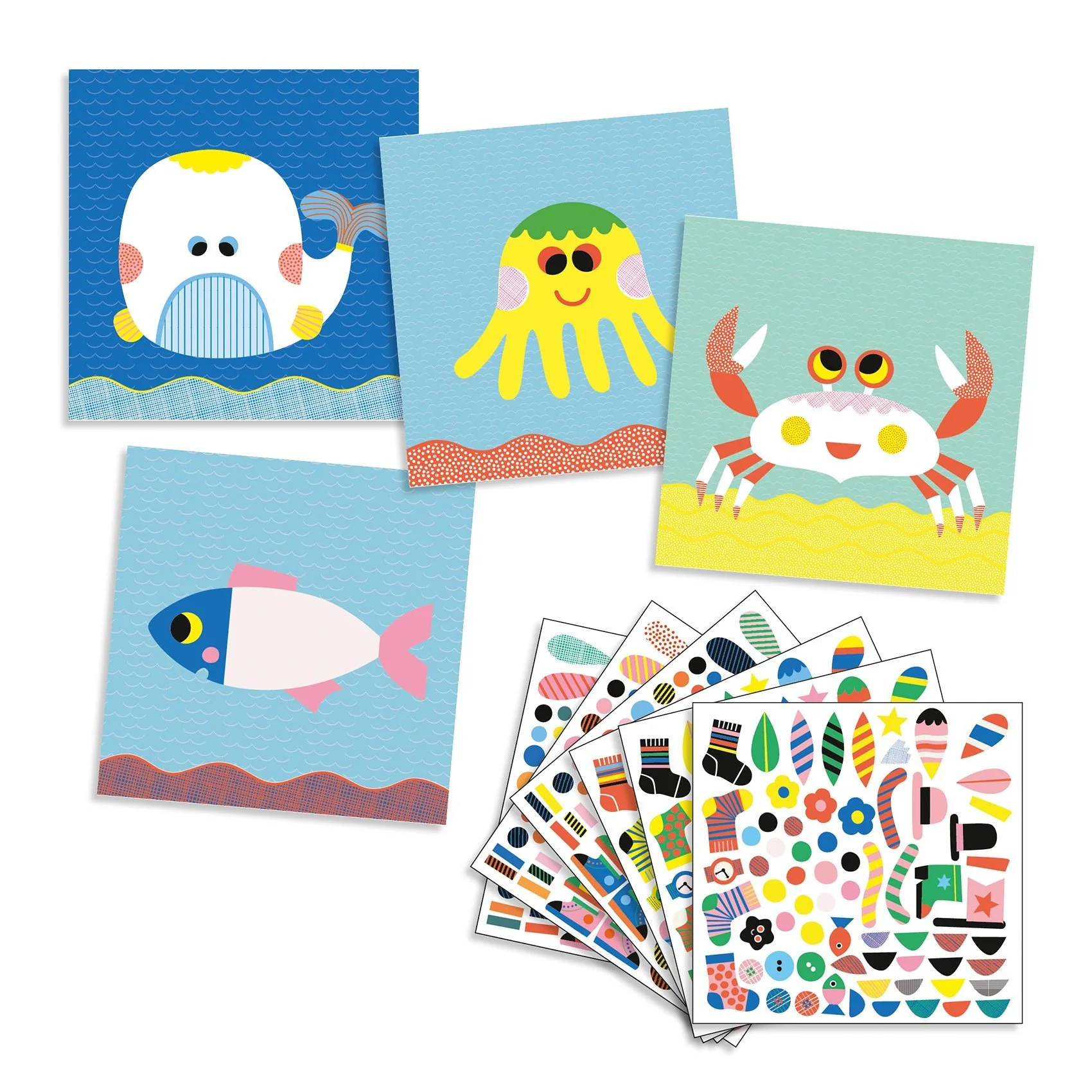 Knutselen met stickers - Marins - Image 3