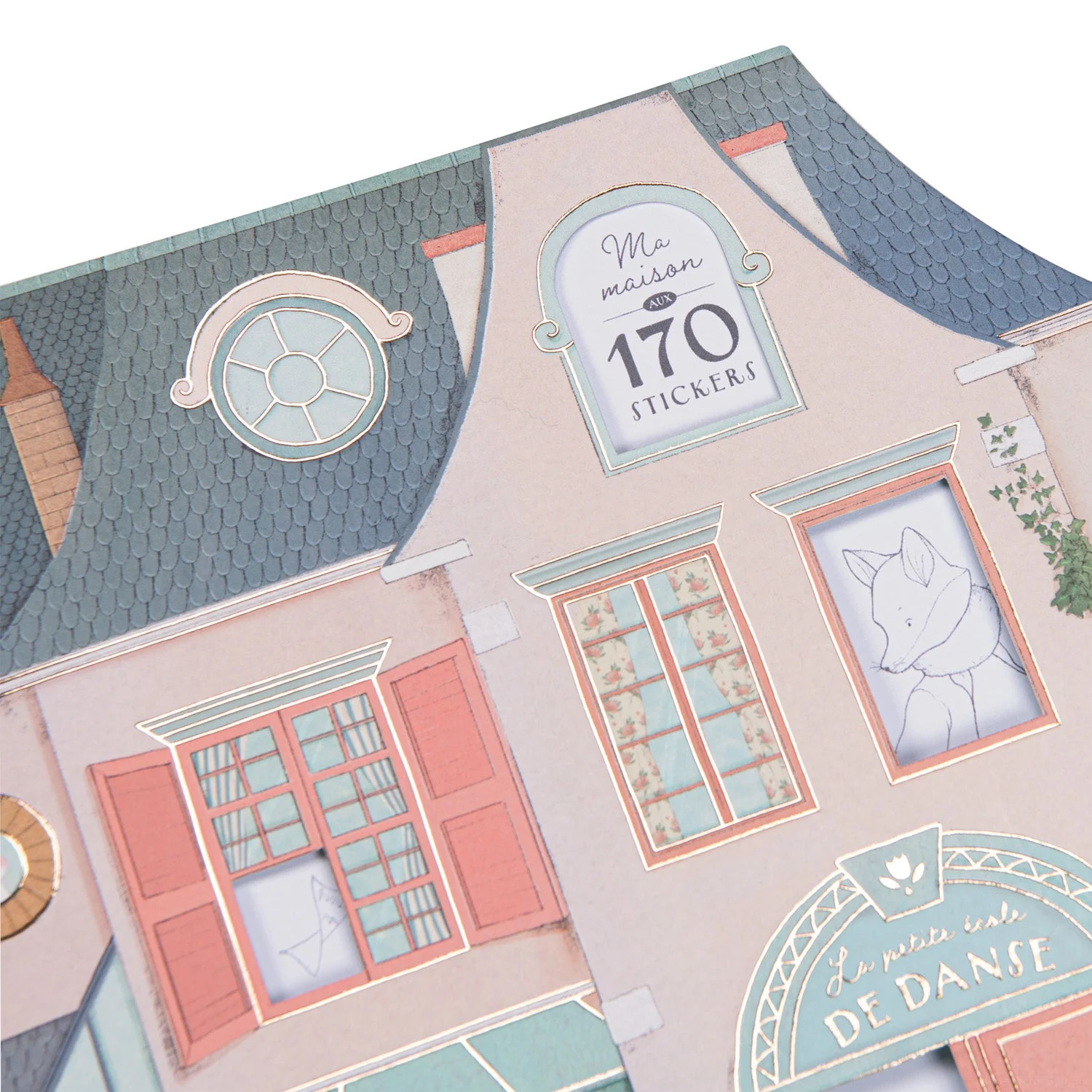 Kleurboek met 170 stickers  La petite école de danse - Image 3