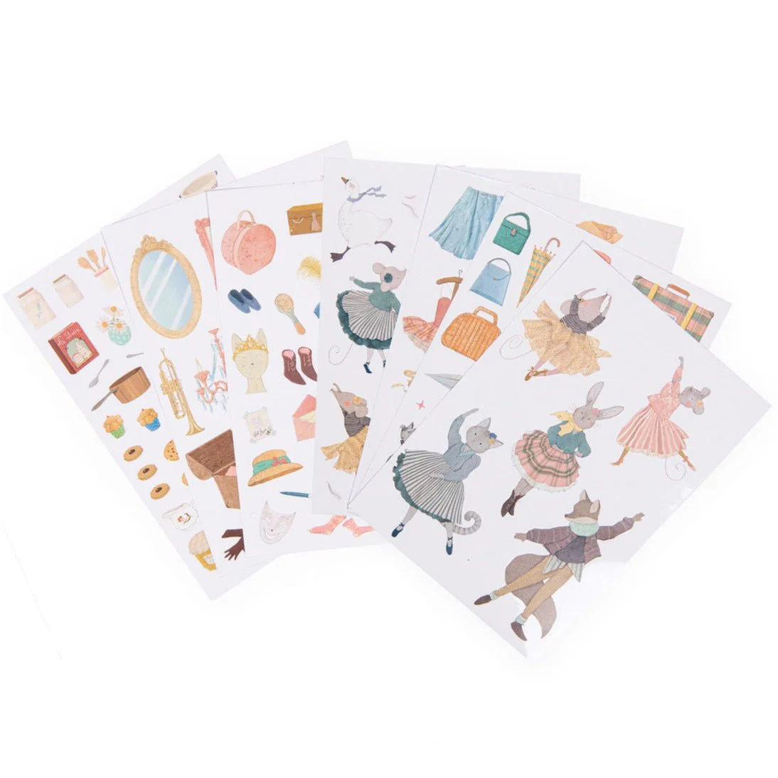 Kleurboek met 170 stickers  La petite école de danse - Image 4