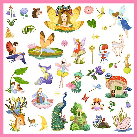 Stickerset Fantasy - 160 stickers - Image 3