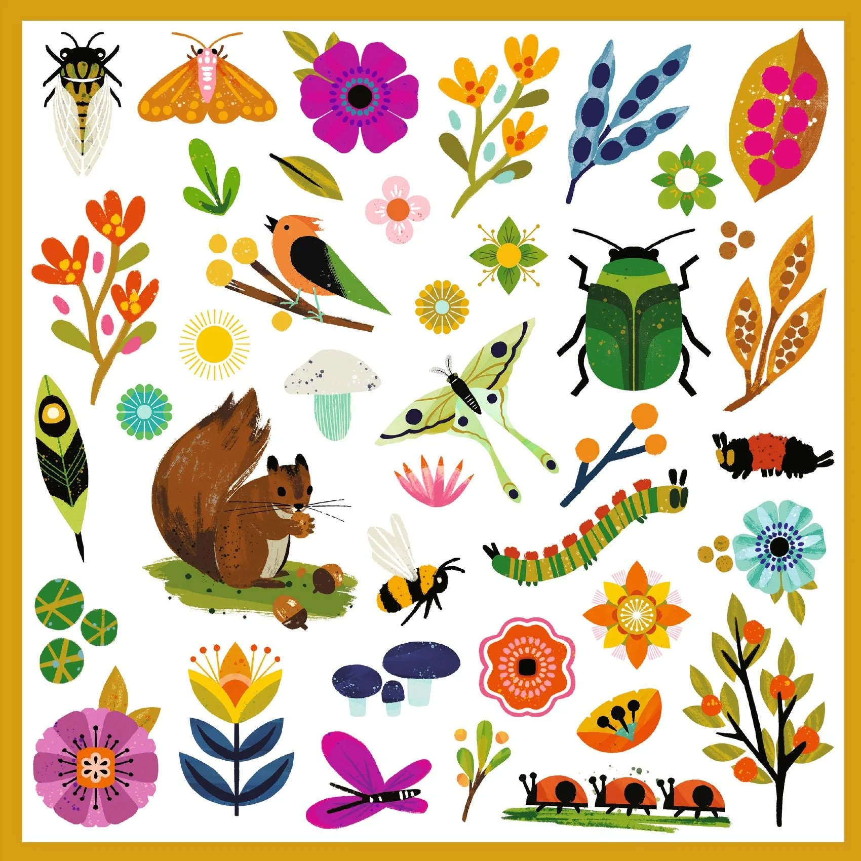 Stickerset Jardin - 160 stickers - Image 3