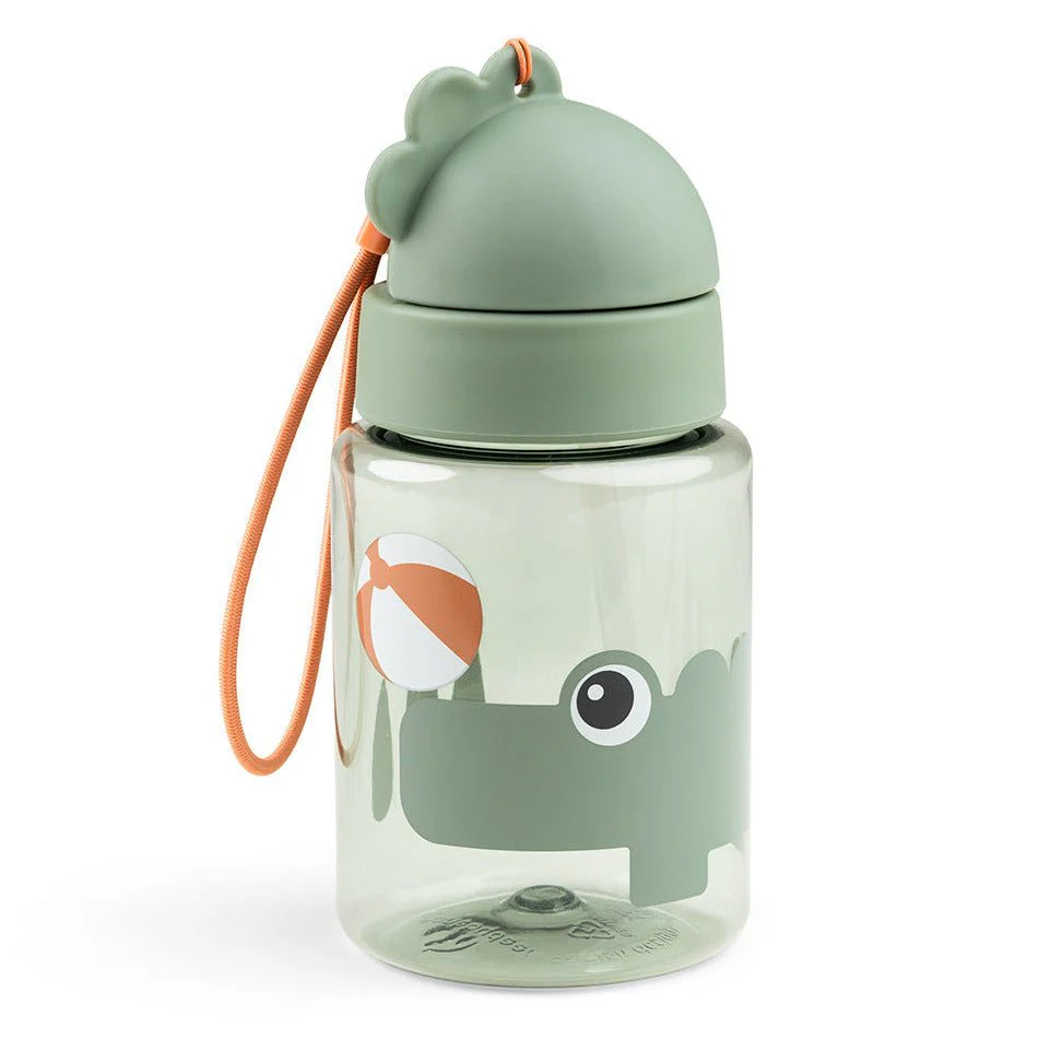 Drinkfles met rietje Playground Green - 280 ml - Image 3