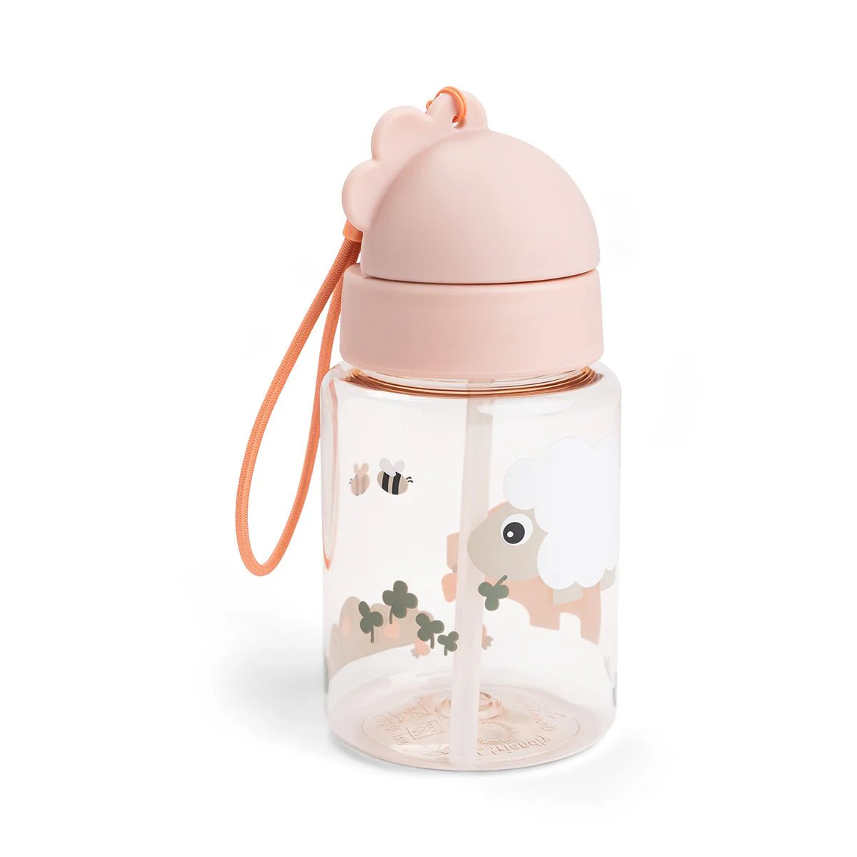 Drinkfles met rietje Tiny farm Powder - 280 ml - Image 3