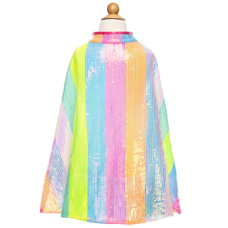 Verkleedcape Stripy Sequins Cape