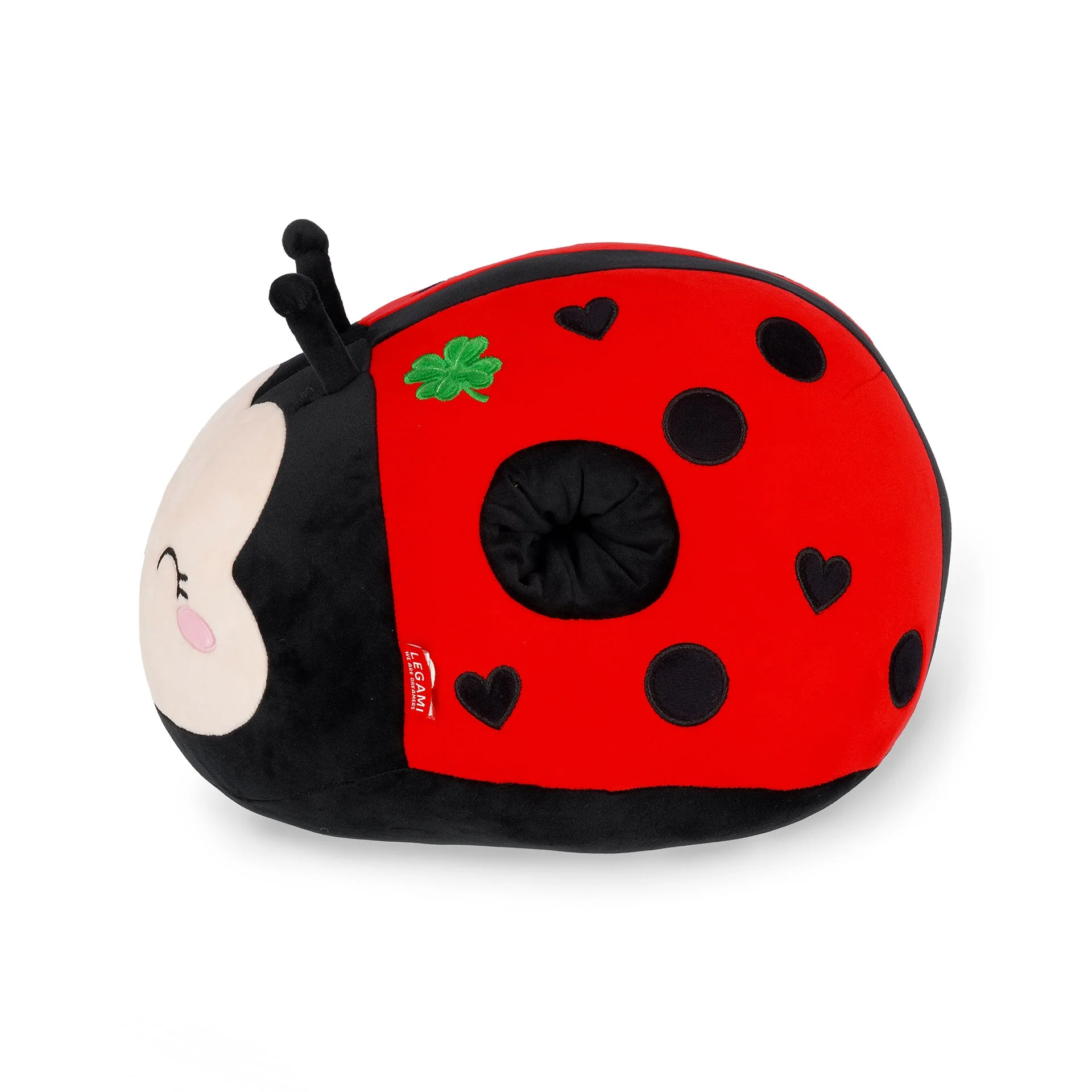 Knuffelkussen Super Soft! Pillow - Ladybug - Image 3