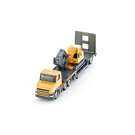 Dieplader met graafmachine - Image 3