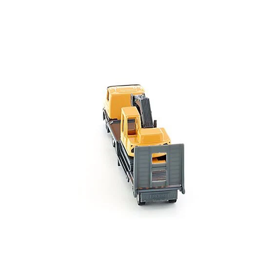 Dieplader met graafmachine - Image 4
