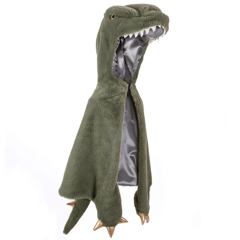 Verkleedcape T-Rex Cuddle Cape Green