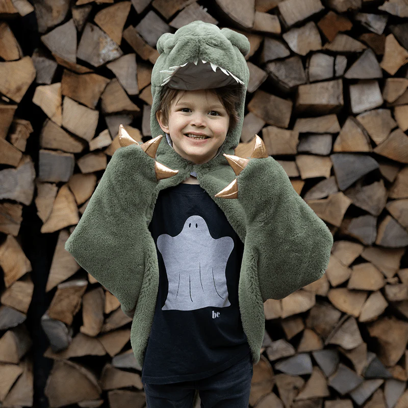 Verkleedcape T-Rex Cuddle Cape Green - Image 5