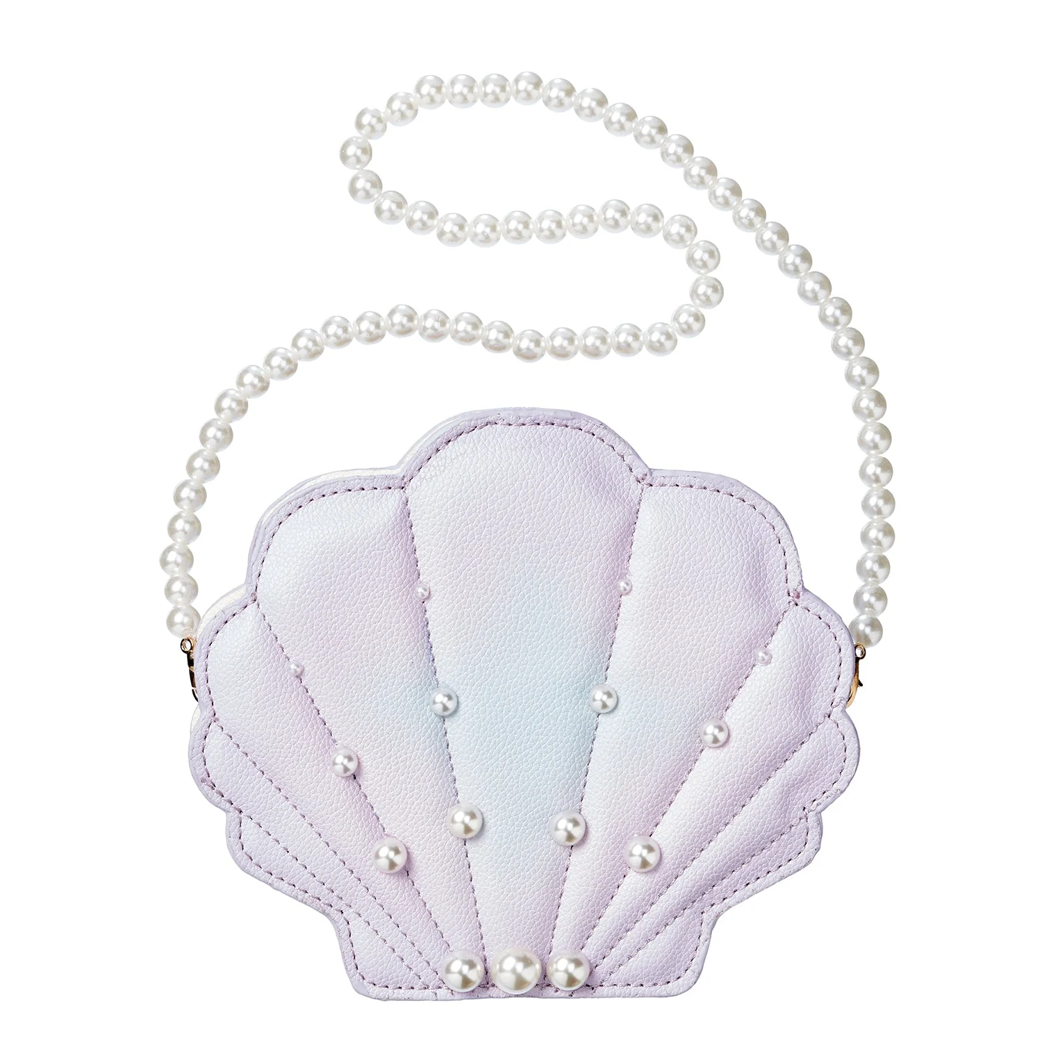 Lichtpaarse Schelp Tas Sammy