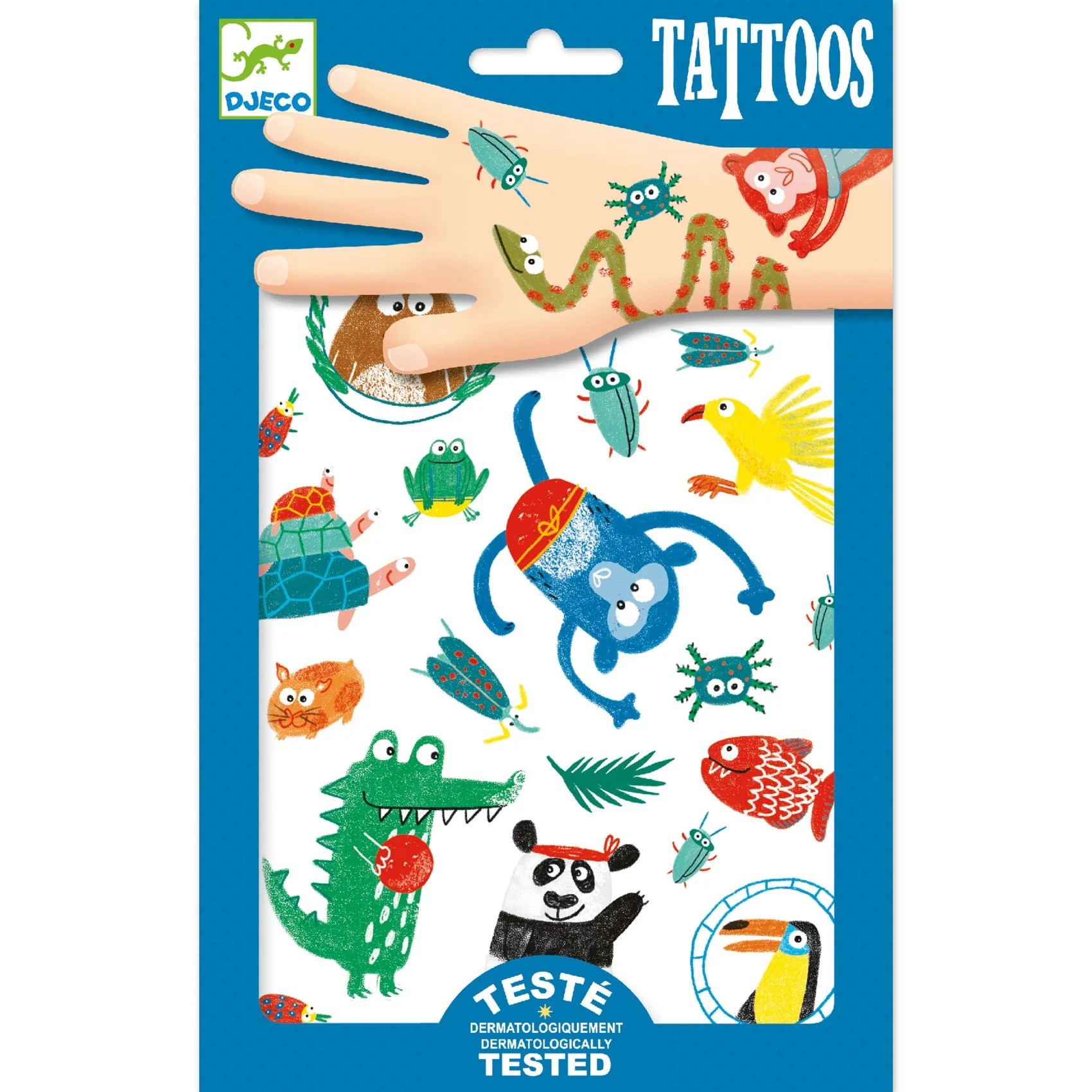 Tattoos Gekke Bekken - set van 50+