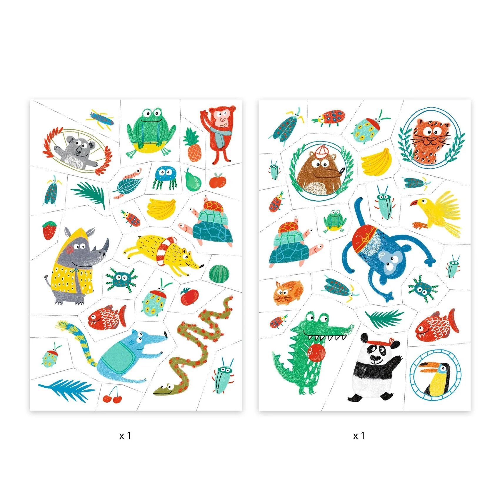 Tattoos Gekke Bekken - set van 50+ - Image 2