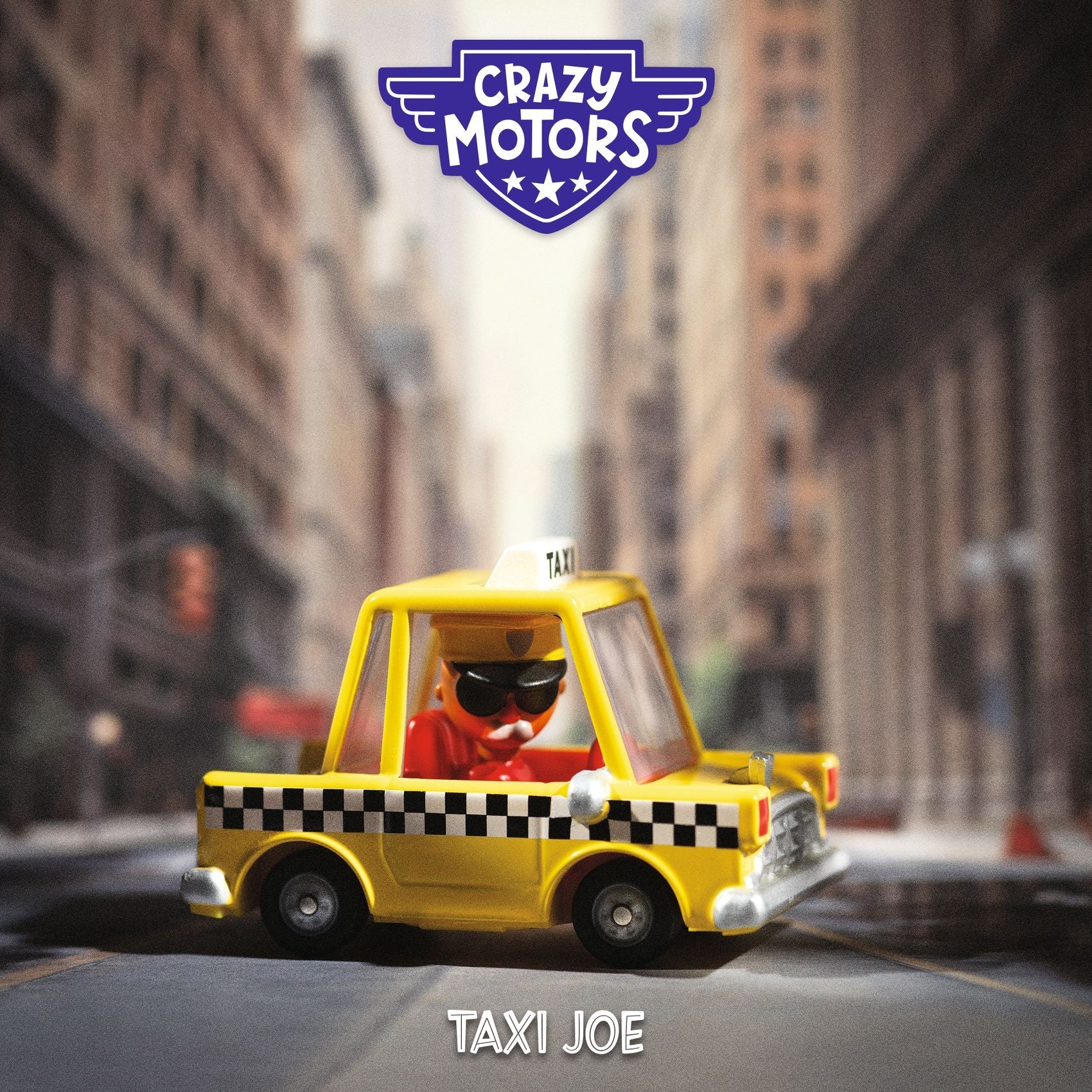 Speelgoedauto Crazy Motors Taxi Joe - Image 2