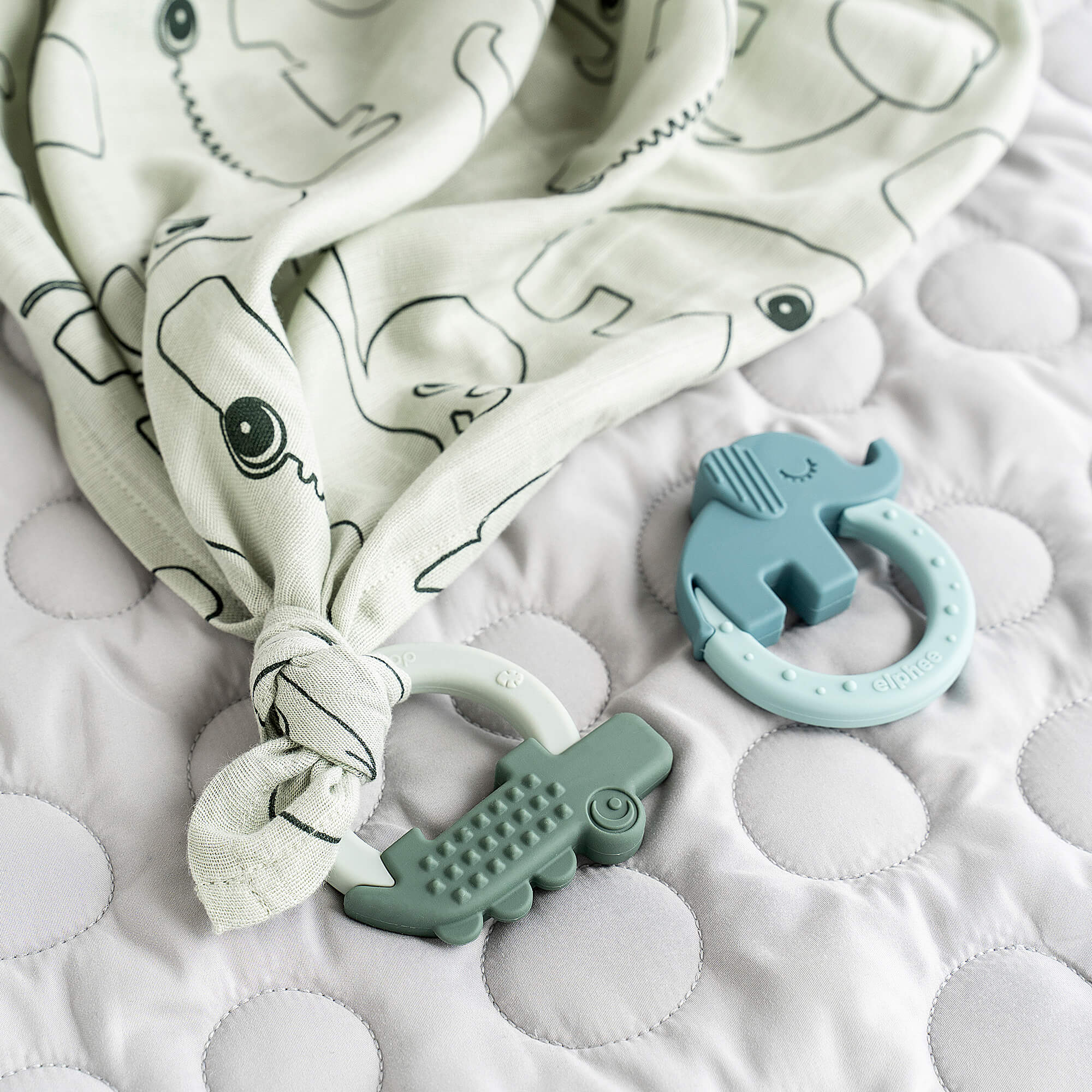 Bijtringen Deer friends Green/Blue - set van 2 - Image 4