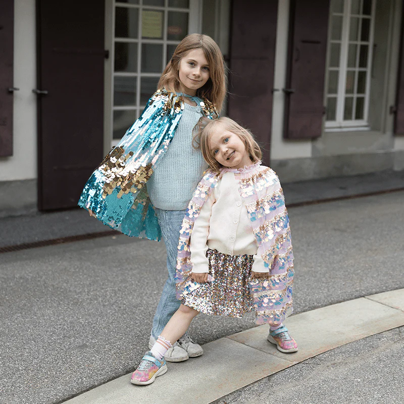 Verkleedcape The 5th Avenue Paillette Cape Mermalicious - 4 tot 6 jaar - Image 4