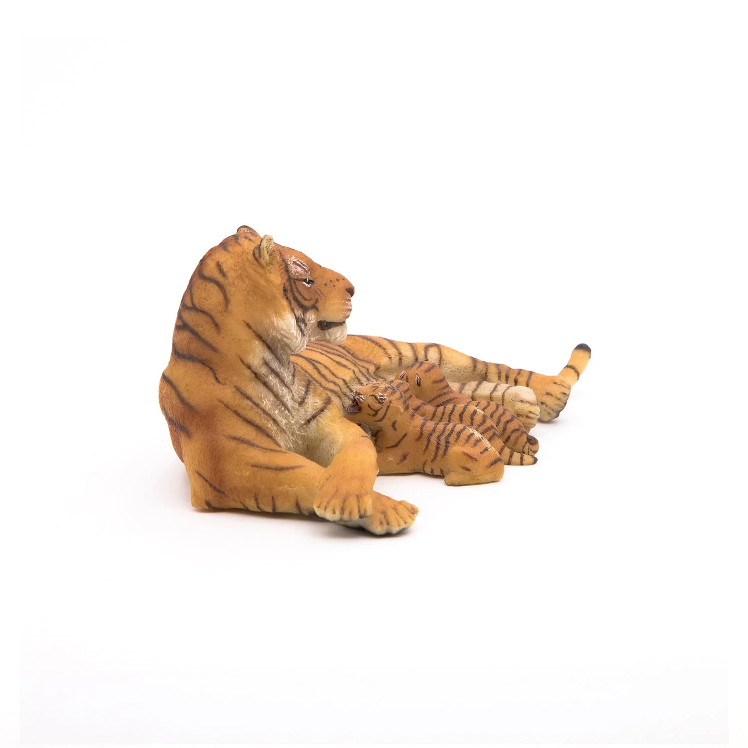 Liggende tijgerin met 3 zoogende welpen - Image 7
