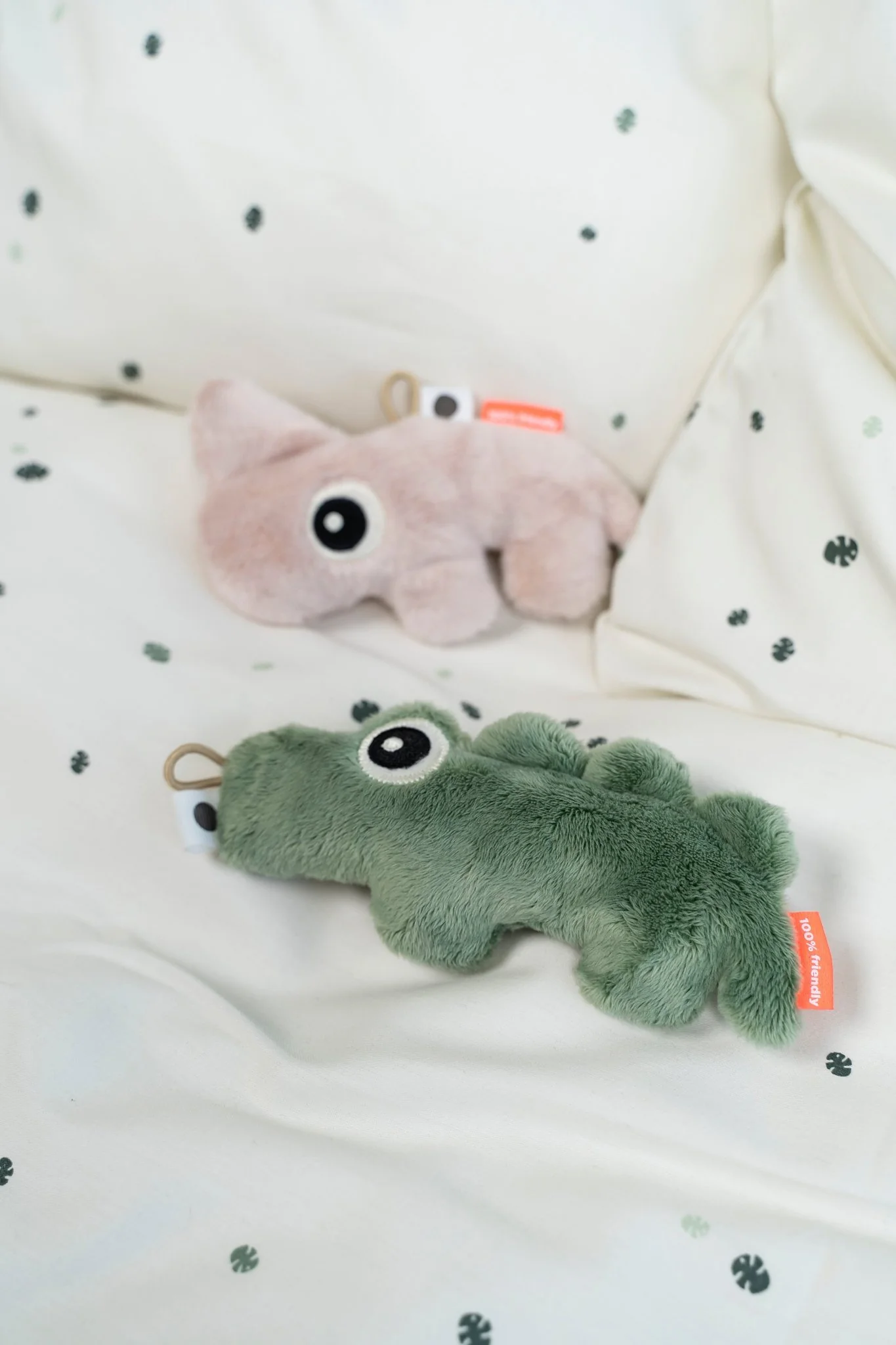 Babyspeeltje Tiny sensory rattle Croco Green - 17 cm - Image 8