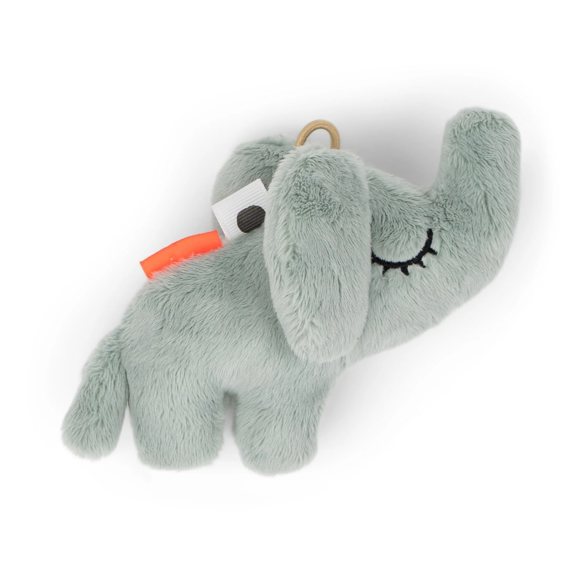 Babyspeeltje Tiny sensory rattle Elphee Blue - 10 cm - Image 3