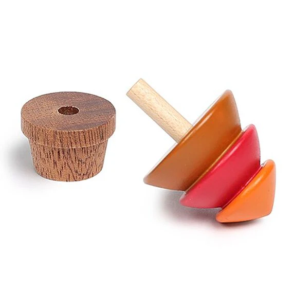 Houten tol - Toupie Automne 1040