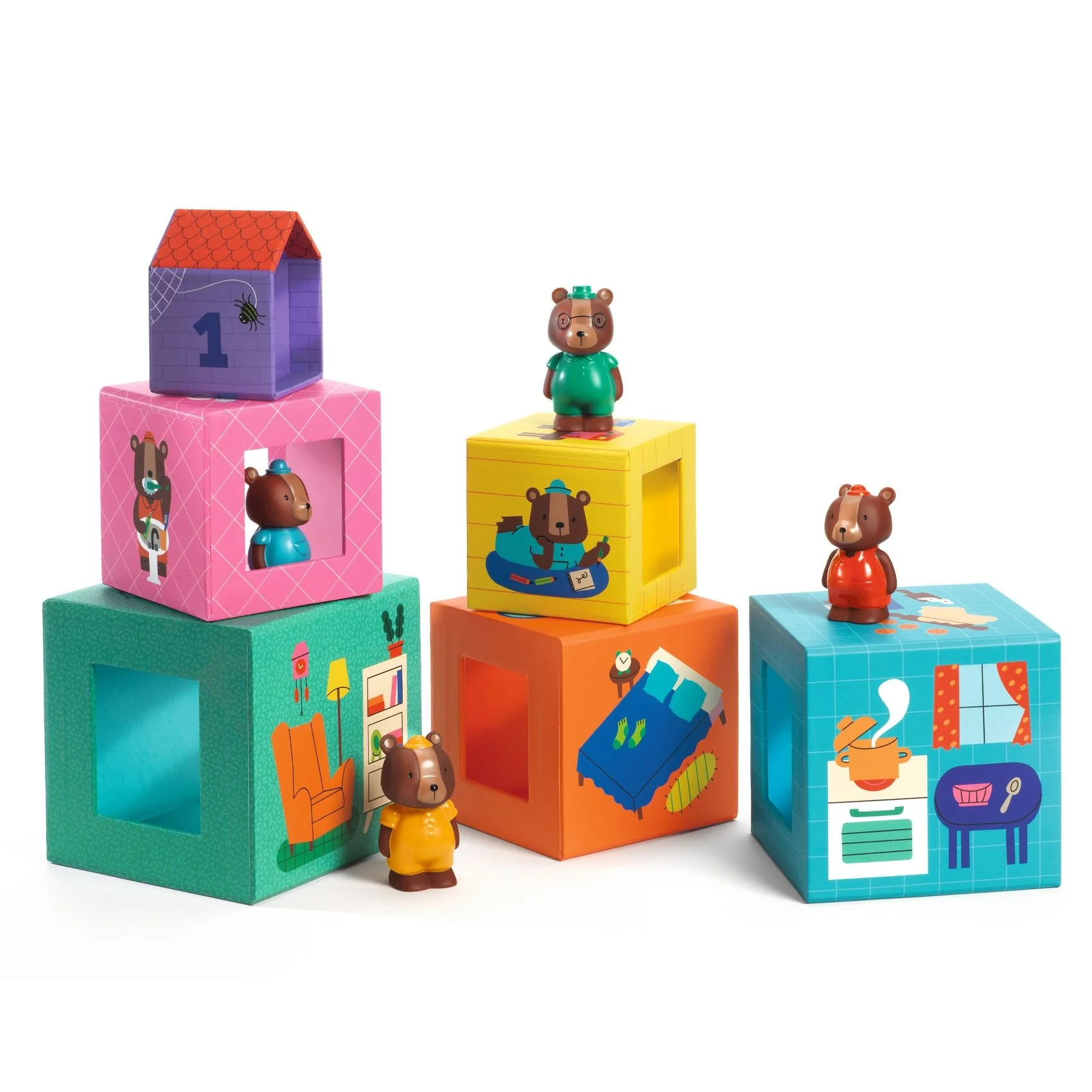 Stapeltoren met 4 popjes - TopaniHouse - Image 10