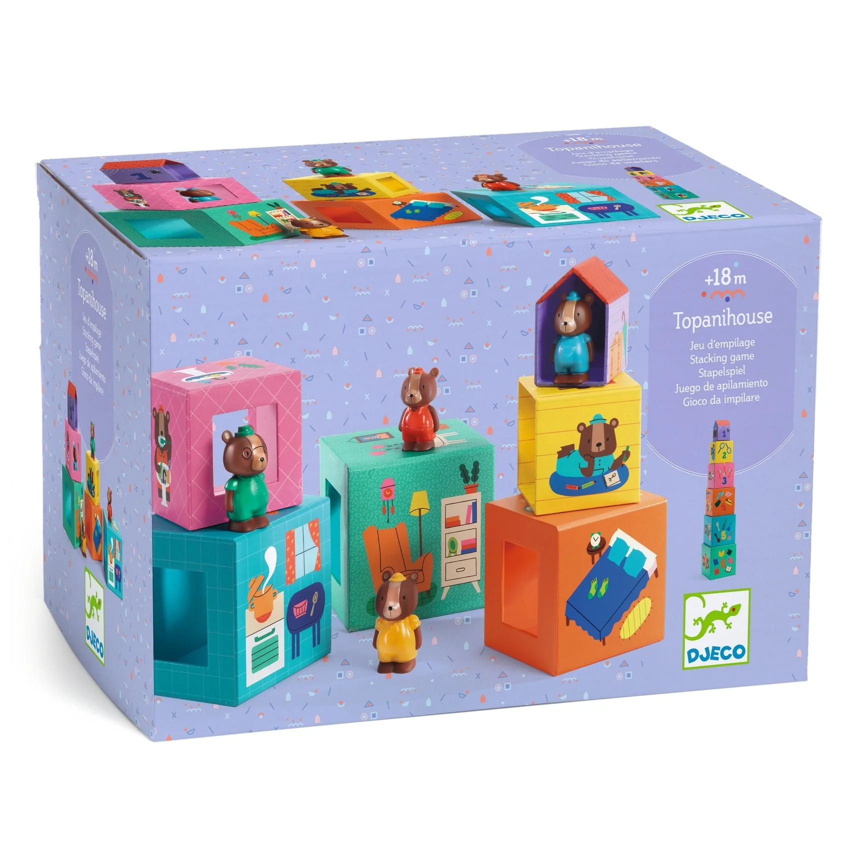 Stapeltoren met 4 popjes - TopaniHouse - Image 5