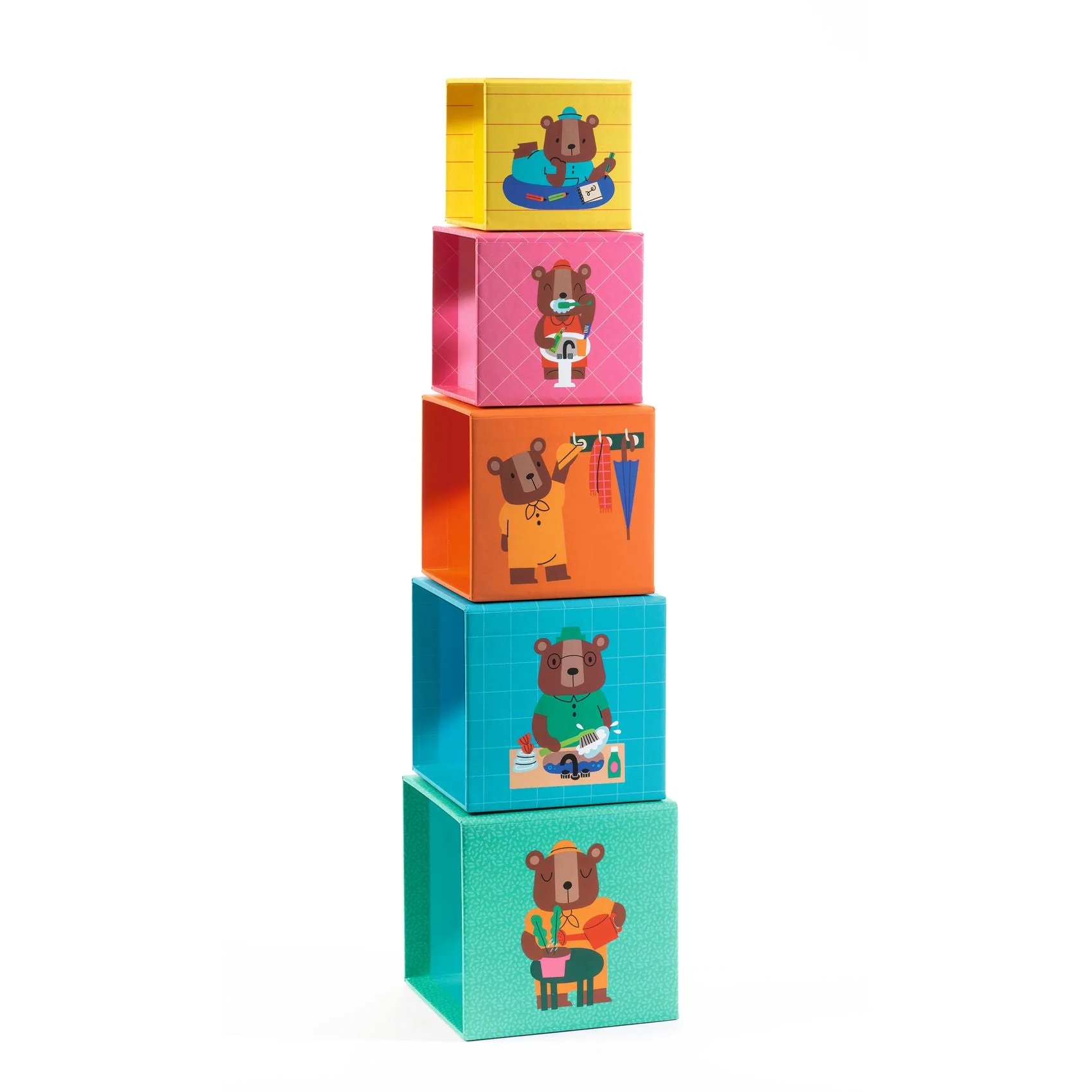 Stapeltoren met 4 popjes - TopaniHouse - Image 6