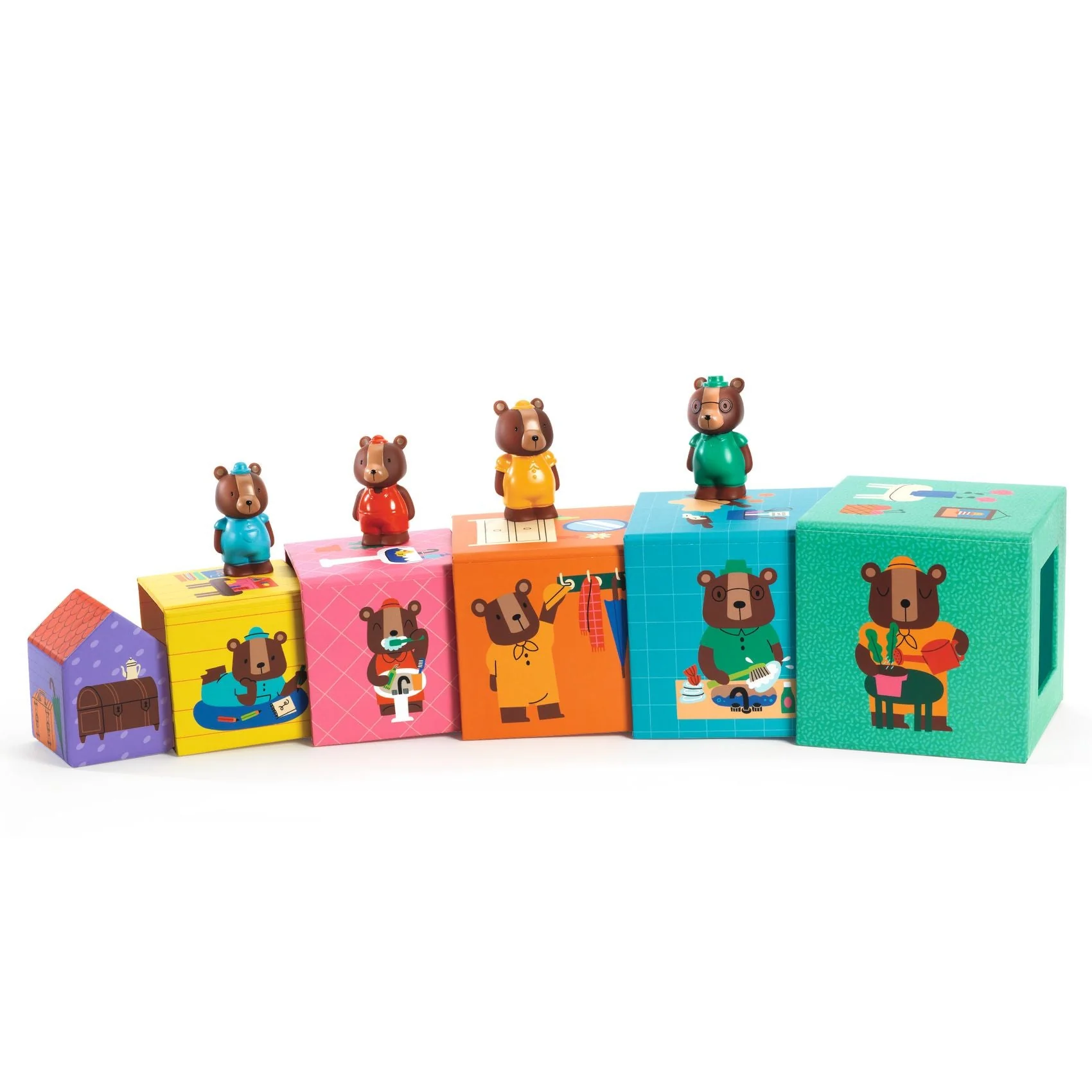 Stapeltoren met 4 popjes - TopaniHouse - Image 7