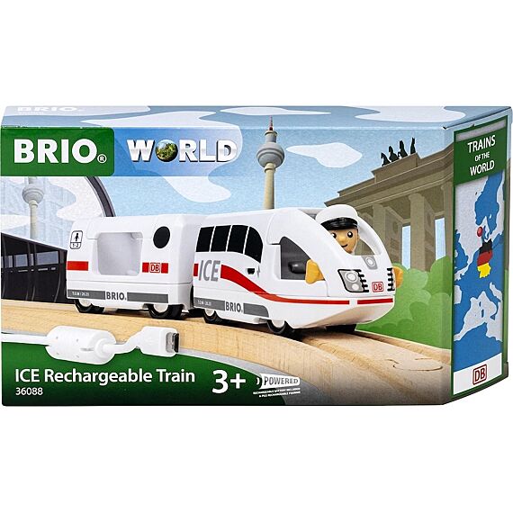 Speelgoedtrein met figuurtje - Trains Of The World ICE Rechargable Train - Image 9