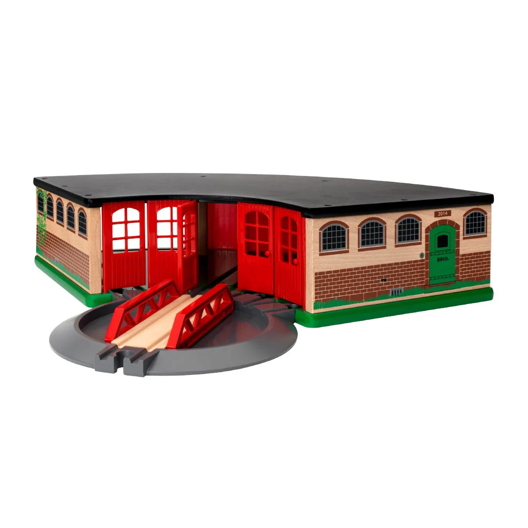 Grand Roundhouse treinloods met draaischuif - 2 onderdelen - Image 3