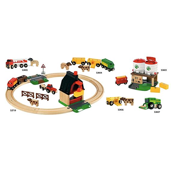 Treinset Met Boerderij - 20 onderdelen - Image 6