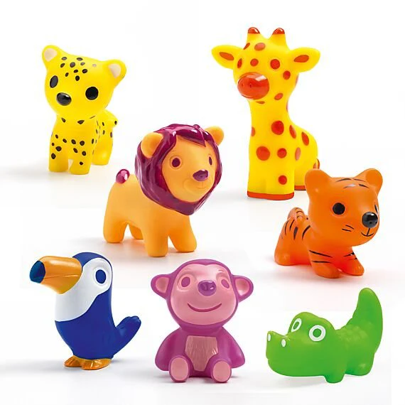 Speelfiguren Troopo Savana - set van 7