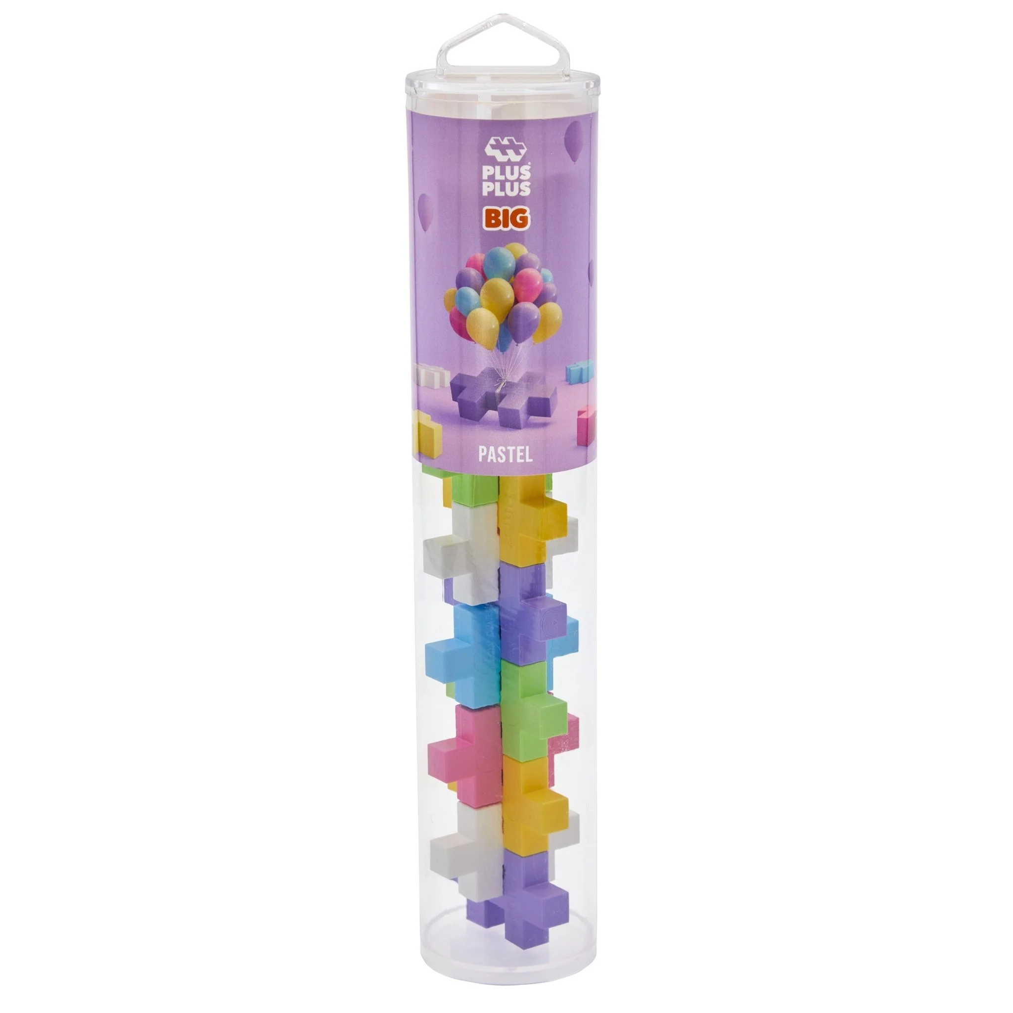 Bouwstenen Plus-Plus BIG Pastel - Tube 15 stuks - Image 5