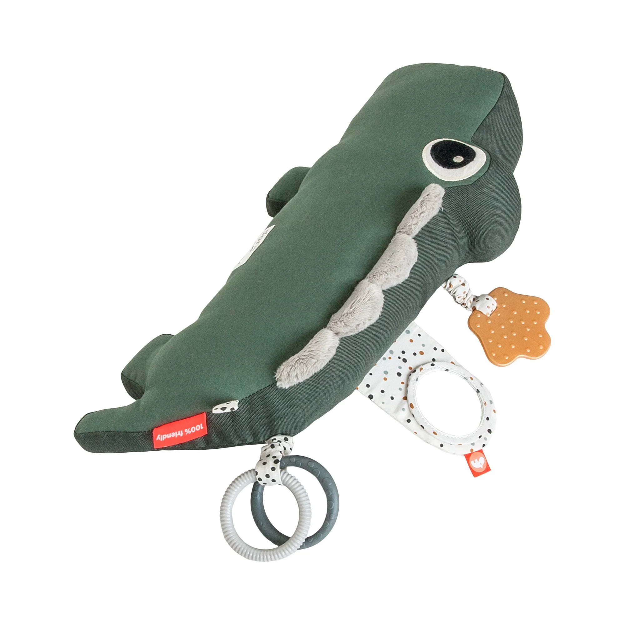 Tummy time activity toy Croco Green - Image 3