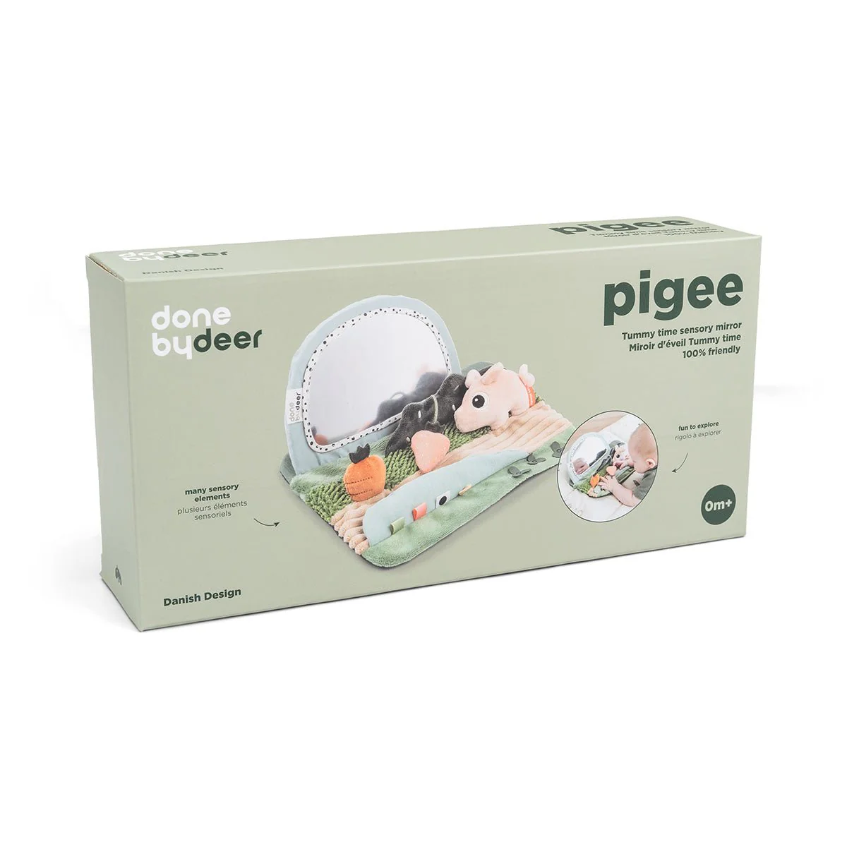 Tummy time sensory mirror Tiny farm Colour mix - Image 5