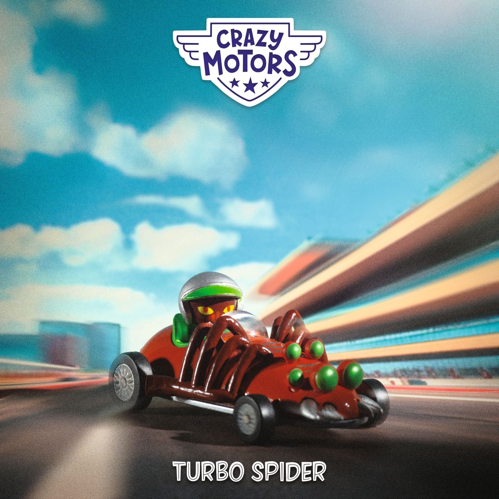 Speelgoedauto Crazy Motors Turbo spider - Image 2