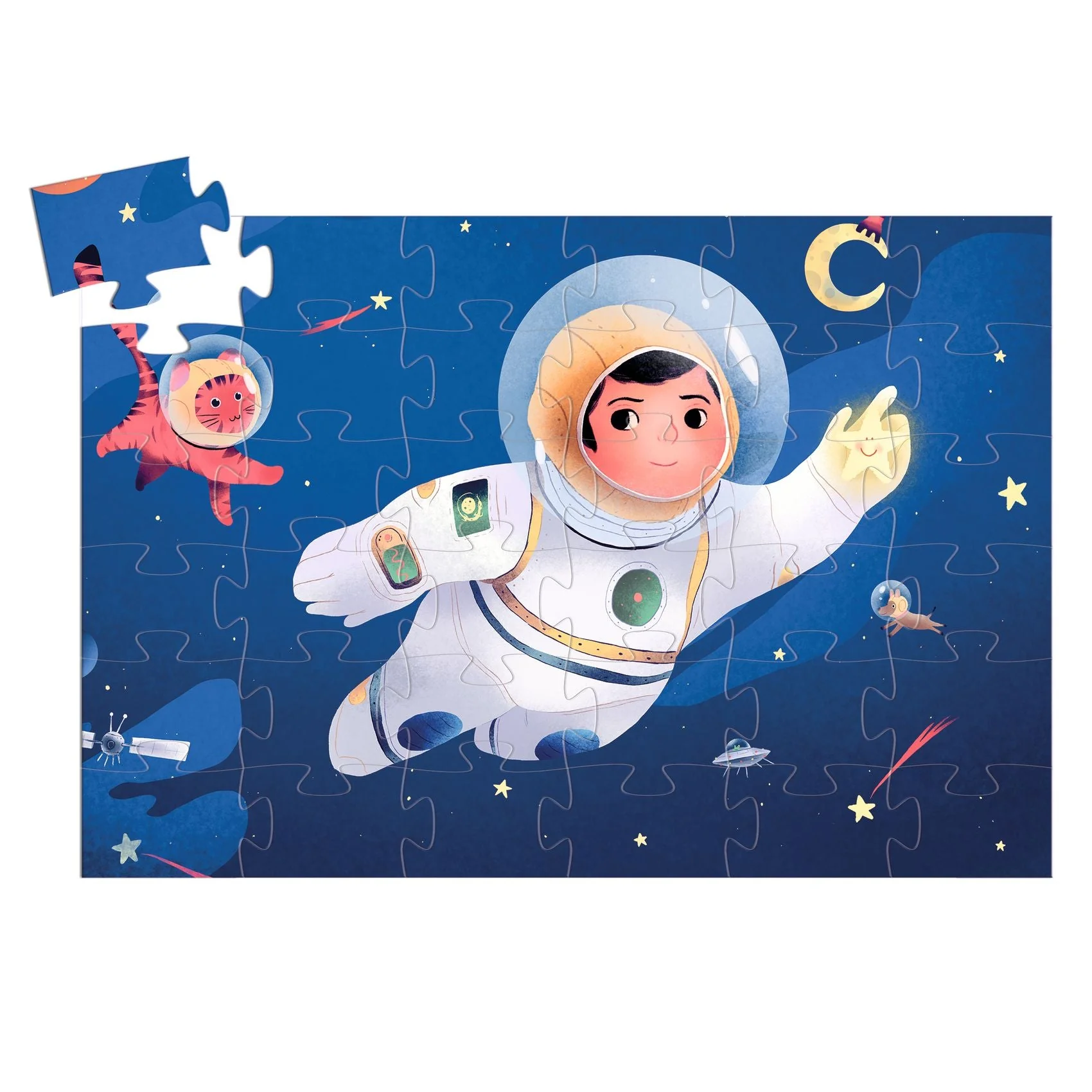 Puzzel Un astronaute dans la lune - 36 stukjes - Image 4