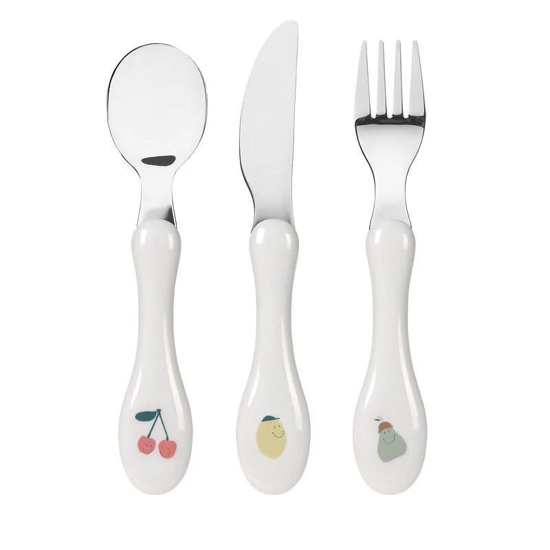 Bestek Happy Fruits - set van 3