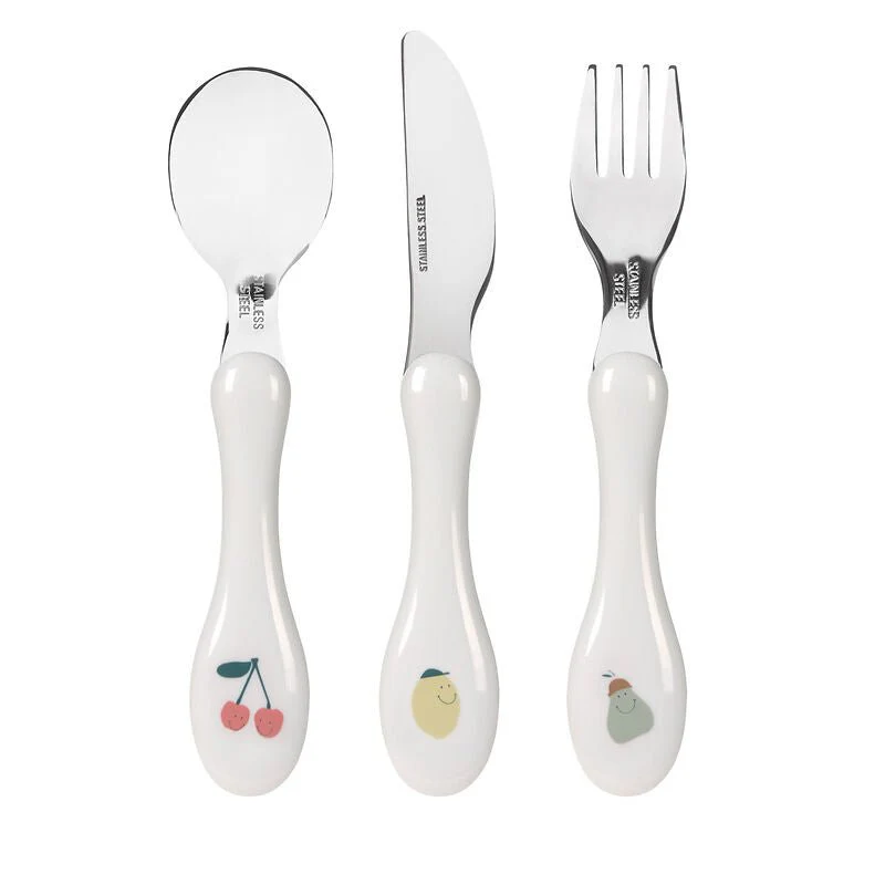 Bestek Happy Fruits - set van 3 - Image 2
