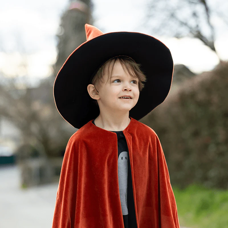 Verkleedcape Autum Embers Wizard Cape with Hat - Image 12