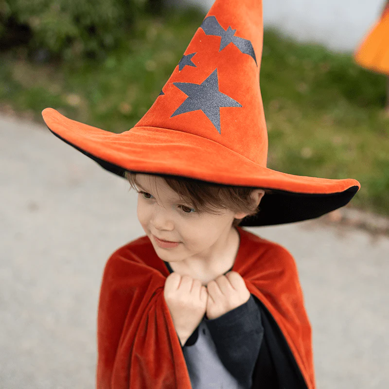 Verkleedcape Autum Embers Wizard Cape with Hat - Image 7