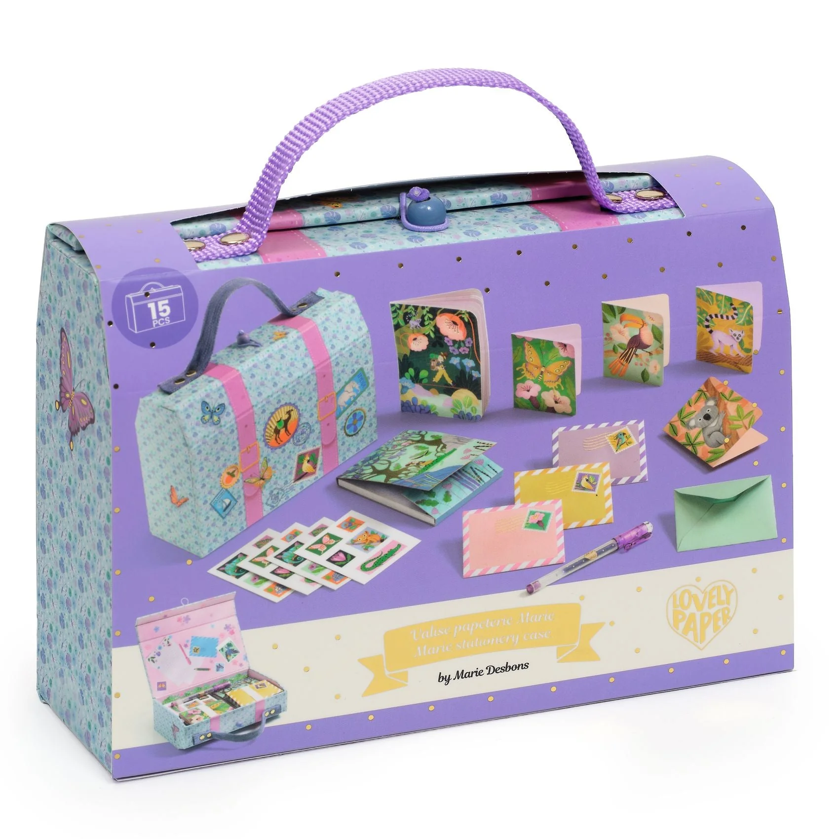 Briefpapier en stationerykoffertje - Marie - Image 6