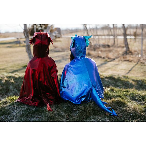 Verkleedcape Draak - Ruby Metallic Dragon - Image 6