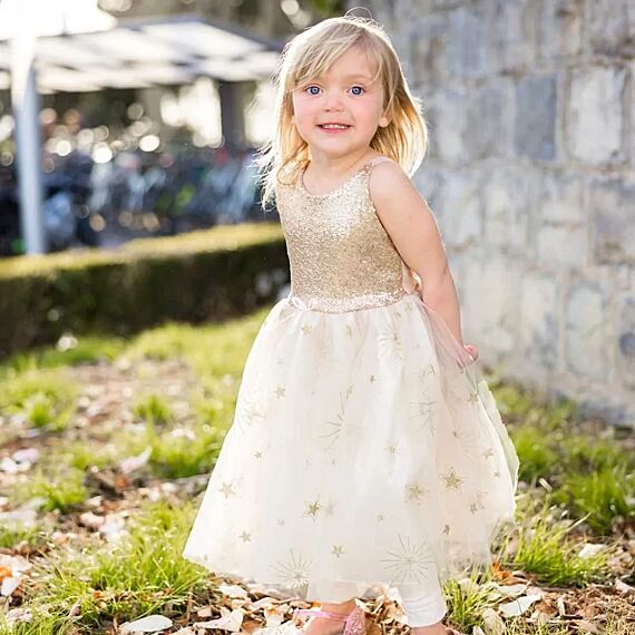 Verkleedjurk - Golden Glam Party Dress - Image 2
