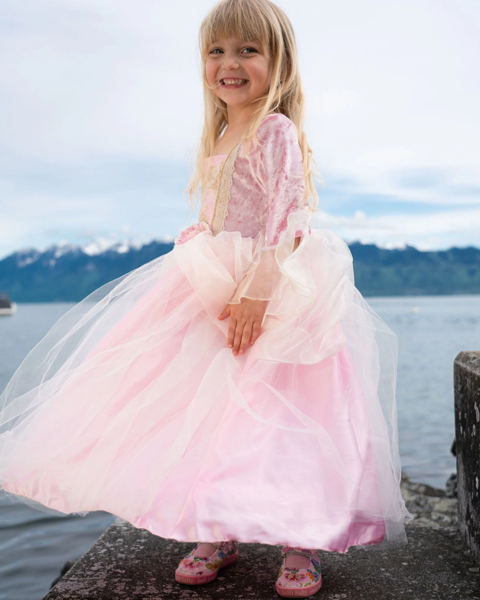 Verkleedjurk Pink Rose Princess Dress - Image 3