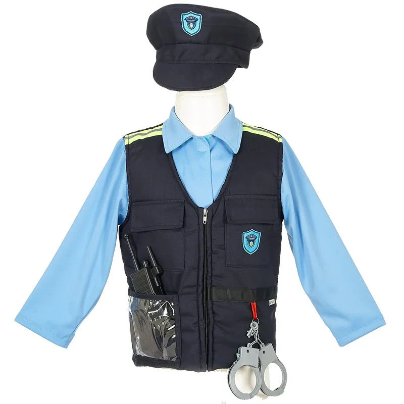 Verkleedkostuum Politie met accessoires - 4 tot 7 jaar