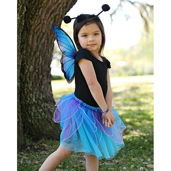Verkleedset Midnight Butterfly Set Blue - 4 tot 6 jaar - Image 3