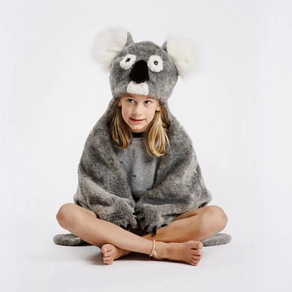 Pluche verkleedcape - Koala - Image 2