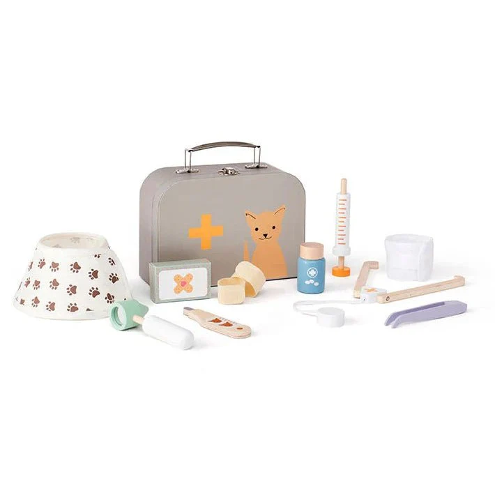 Speelset Dierenartkoffertje - Veterinary set